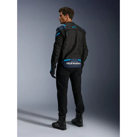 Chamarra Alpinestars T-Stunt Air Black/Dark Blue/Bright Blue
