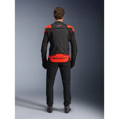 Chamarra Alpinestars T-Stunt Air Black/Red Fluo/Dark Red