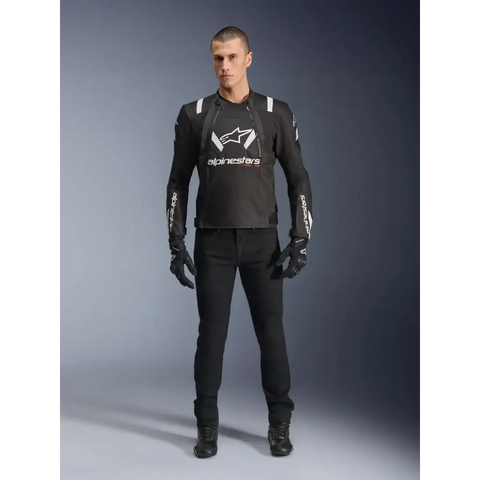 Chamarra Alpinestars T-Stunt Air Black/White