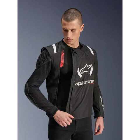 Chamarra Alpinestars T-Stunt Air Black/White