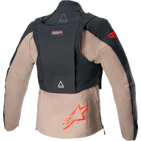 Chamarra Alpinestars Techdura Black/Falcon Brown