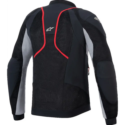 Chamarra Alpinestars Troop-Air Black/Ash Gray/Bright Red