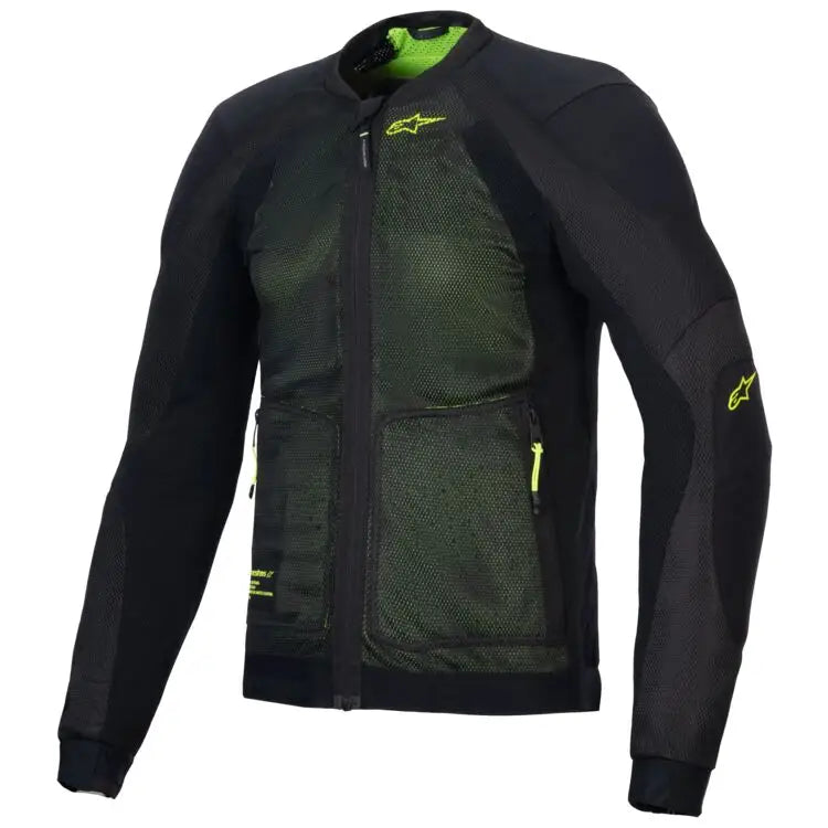 Chamarra Alpinestars Troop-Air Black/Yellow Fluo