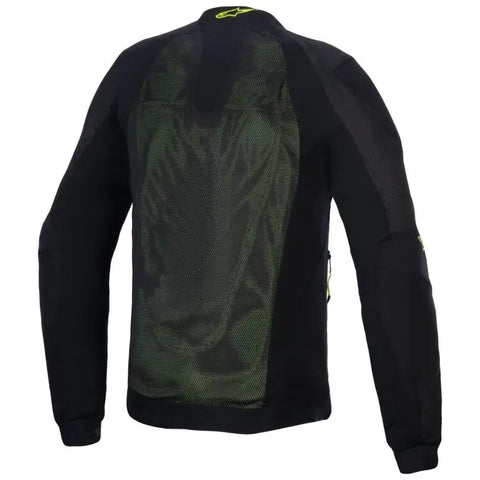 Chamarra Alpinestars Troop-Air Black/Yellow Fluo