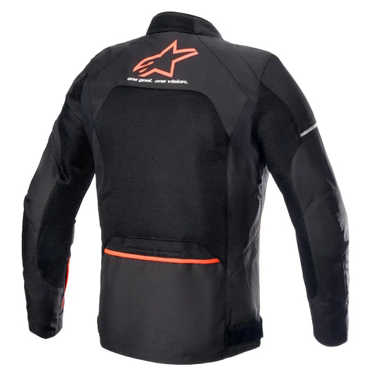 Chamarra Alpinestars Viper v3 Air Black/Red Fluo