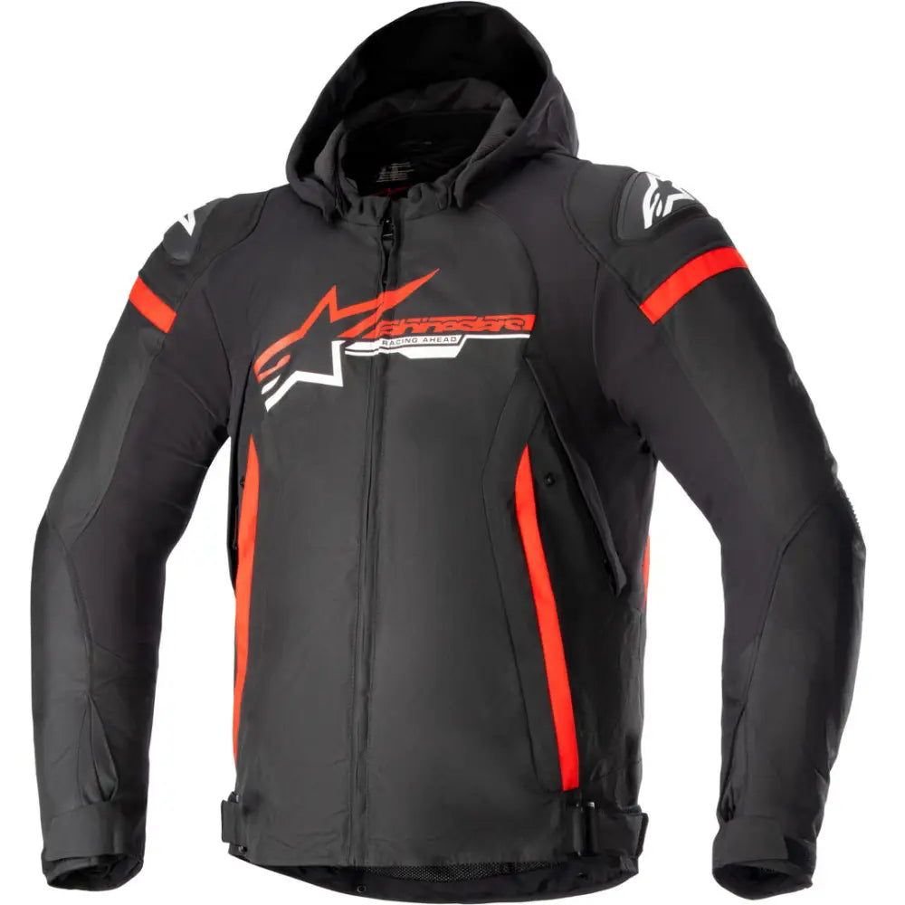 Chamarra Alpinestars WP Zaca Black/Bright Red/White