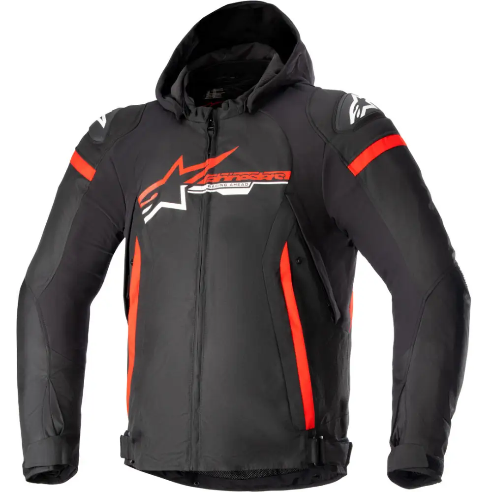 Chamarra Alpinestars WP Zaca Black/Bright Red/White