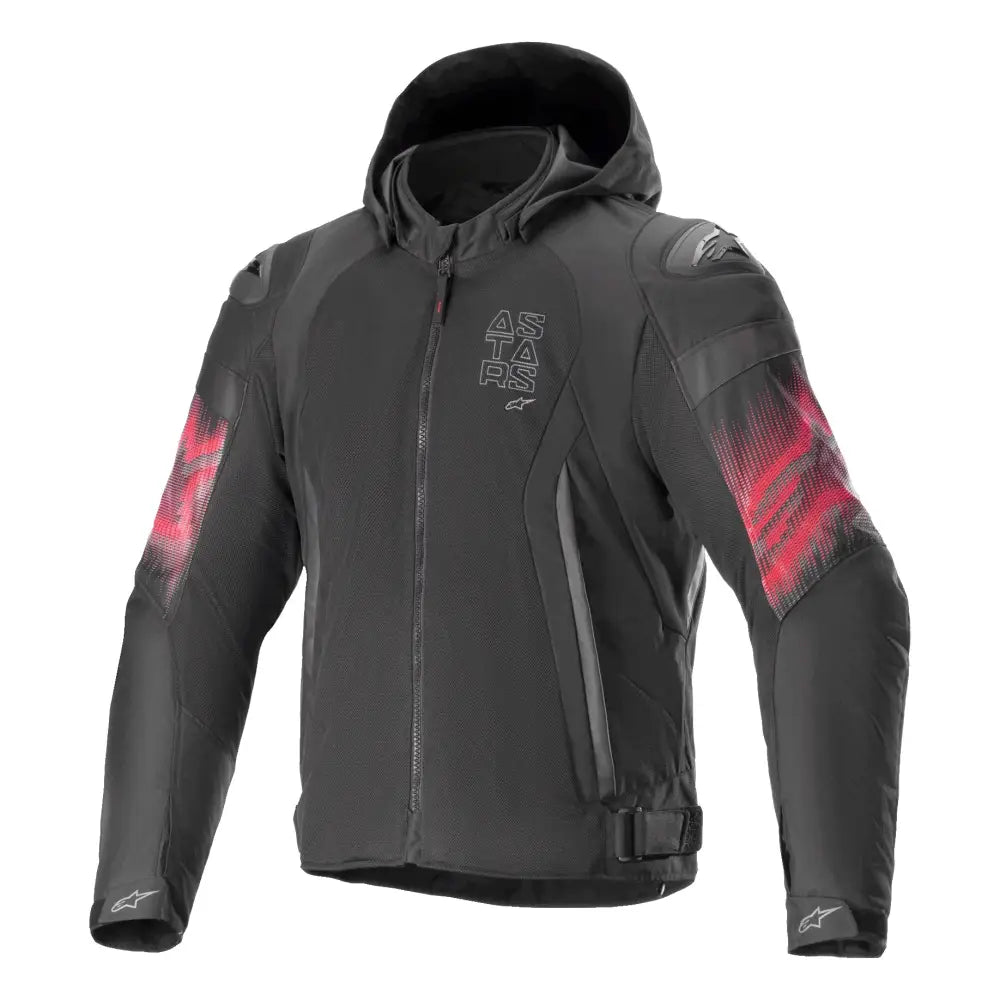 Chamarra Alpinestars Zaca Air Venom WP Black/Red