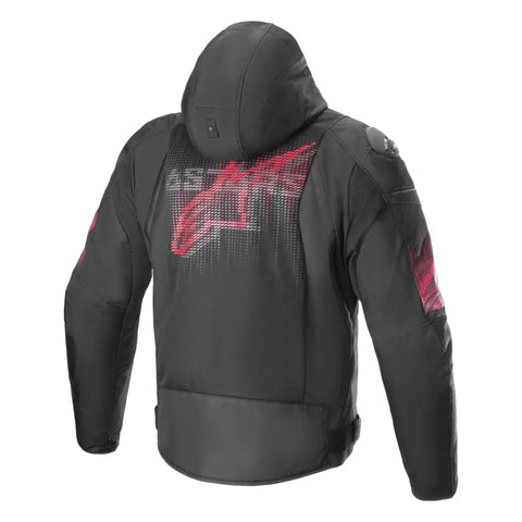 Chamarra Alpinestars Zaca Air Venom WP Black/Red