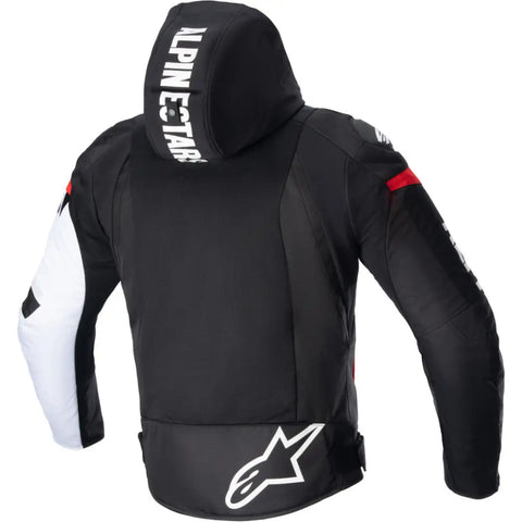 Chamarra Alpinestars Zaca Air WP Black/White/Red Fluo