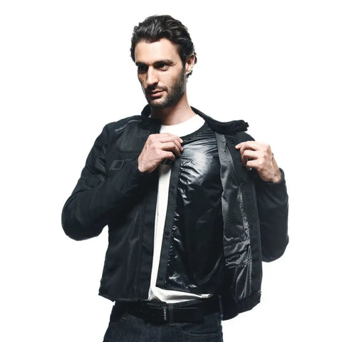 Chamarra Dainese Air Frame 3 Black/Black