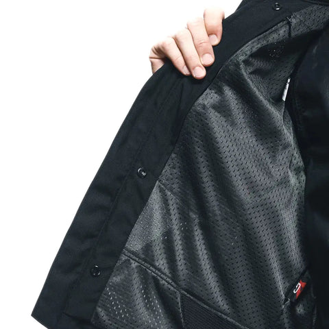 Chamarra Dainese Air Frame 3 Black/Fluo-Red