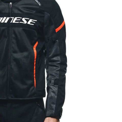 Chamarra Dainese Air Frame 3 Black/Fluo-Red