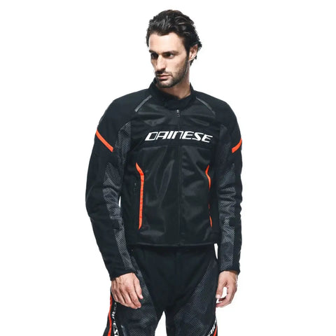 Chamarra Dainese Air Frame 3 Black/Fluo-Red