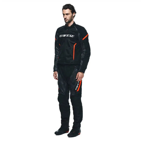 Chamarra Dainese Air Frame 3 Black/Fluo-Red