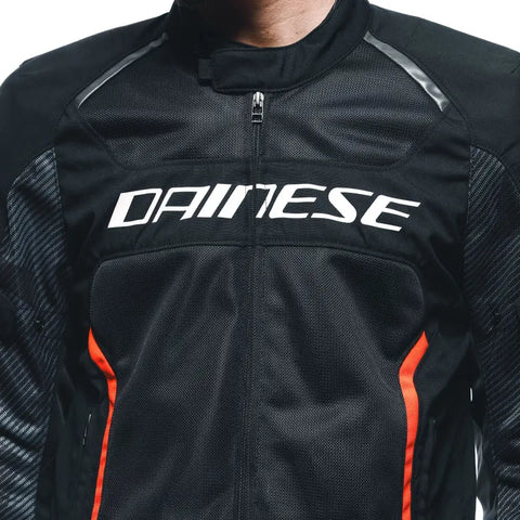 Chamarra Dainese Air Frame 3 Black/Fluo-Red