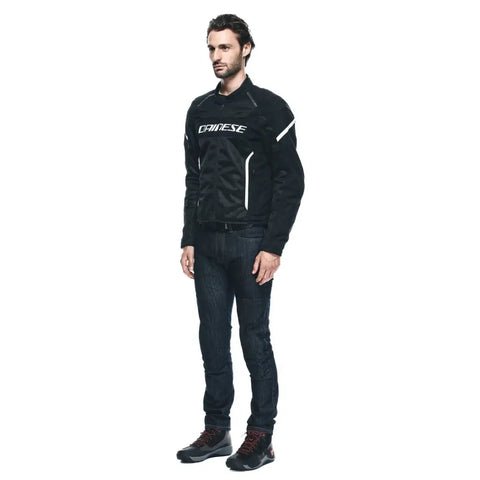Chamarra Dainese Air Frame 3 Black/White