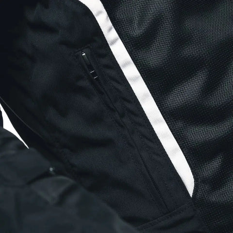 Chamarra Dainese Air Frame 3 Black/White