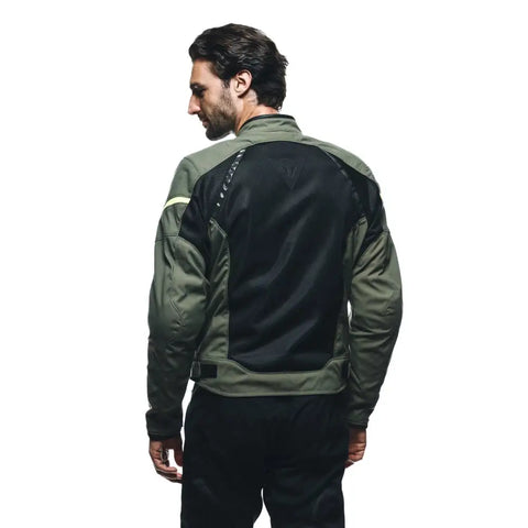 Chamarra Dainese Air Frame 3 Olive/Black/Fluo-Yellow