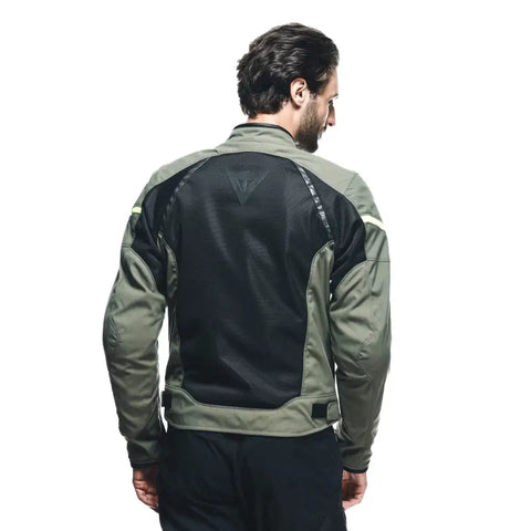 Chamarra Dainese Air Frame 3 Olive/Black/Fluo-Yellow