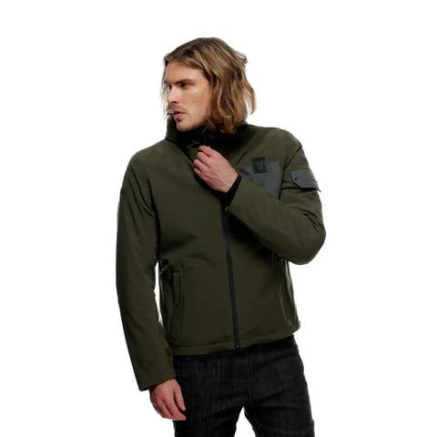 Chamarra Dainese Corso Absoluteshell Pro Green