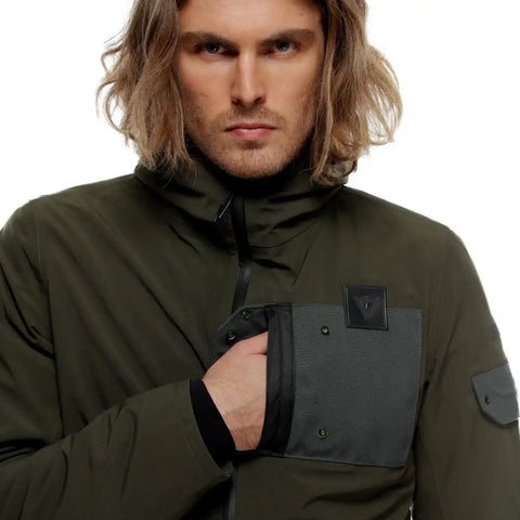 Chamarra Dainese Corso Absoluteshell Pro Green
