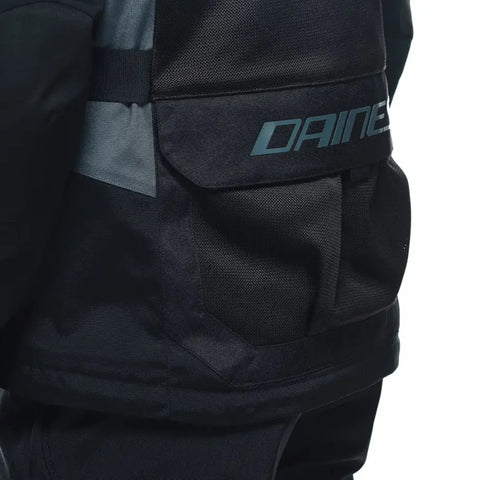 Chamarra Dainese Desert Tex Black/Black/Ebony