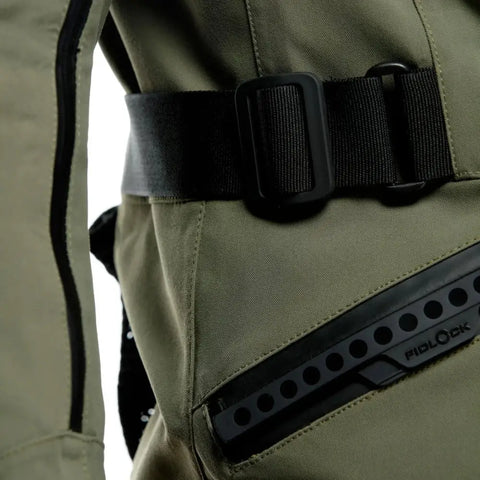 Chamarra Dainese Hekla Absoluteshell Pro 20K Army Green/Black