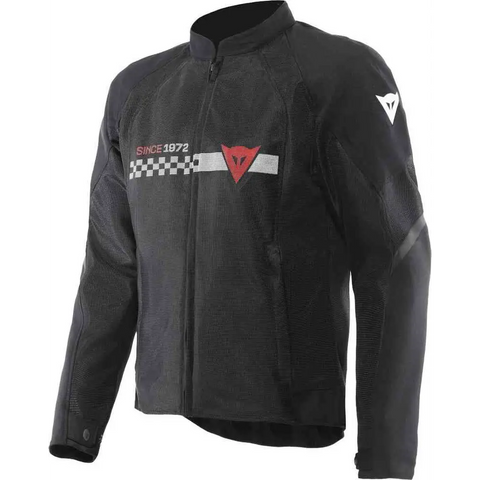 Chamarra Dainese Herosphere Air Racing Black/White