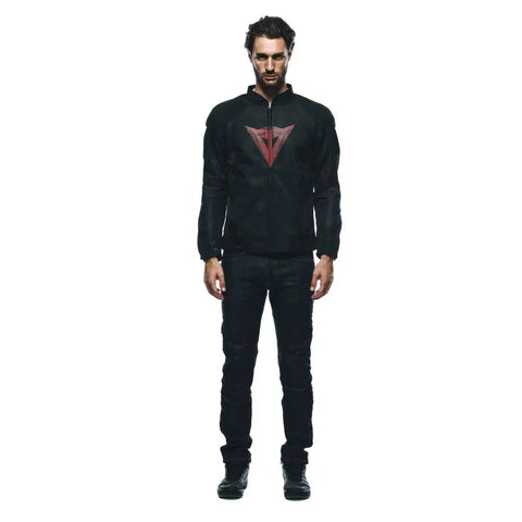 Chamarra Dainese Herosphere Diamond, Black/Red/Grey