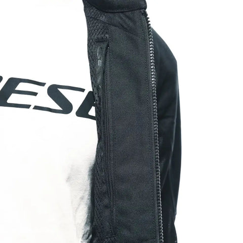 Chamarra Dainese Herosphere Diamond, Black/White/Grey