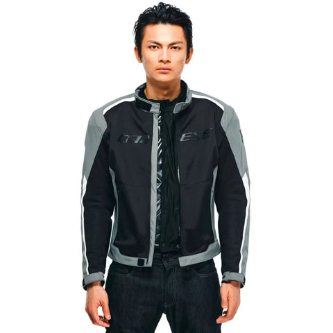 Chamarra Dainese Hydraflux 2 Air D-Dry Black/Charcoal-Gray