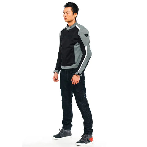 Chamarra Dainese Hydraflux 2 Air D-Dry Black/Charcoal-Gray