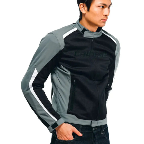 Chamarra Dainese Hydraflux 2 Air D-Dry Black/Charcoal-Gray