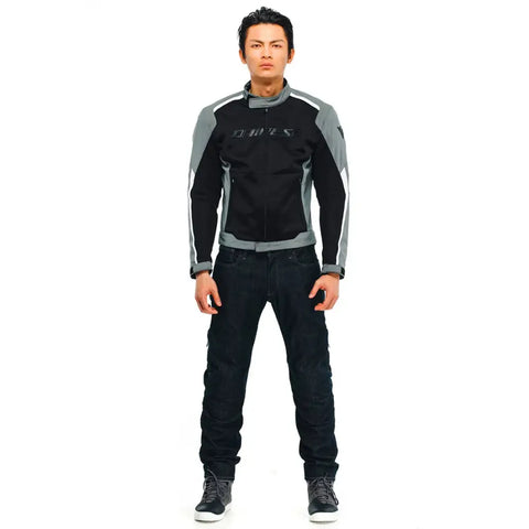 Chamarra Dainese Hydraflux 2 Air D-Dry Black/Charcoal-Gray
