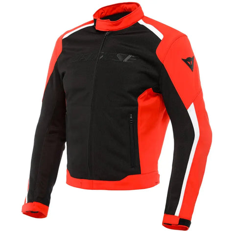 Chamarra Dainese Hydraflux 2 Air D-Dry Black/Lava-Red