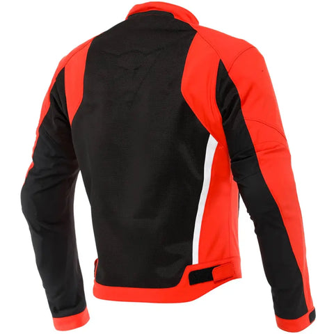 Chamarra Dainese Hydraflux 2 Air D-Dry Black/Lava-Red