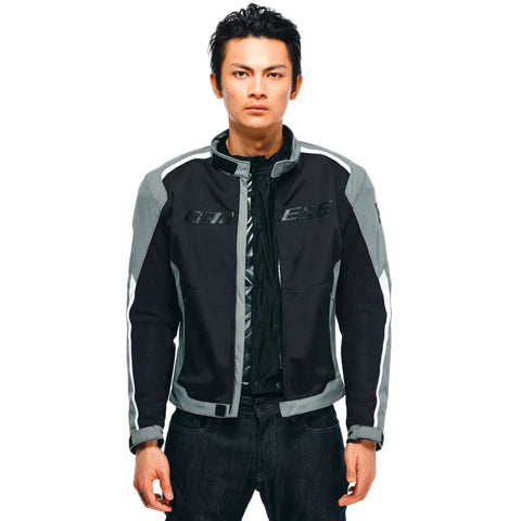 Chamarra Dainese Hydraflux 2 Air D-Dry Black/Charcoal-Gray