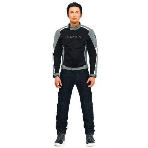 Chamarra Dainese Hydraflux 2 Air D-Dry Black/Charcoal-Gray