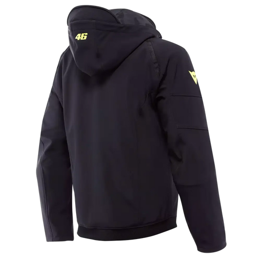 Chamarra Dainese Ignite 2 Tex VR46 Black/Yellow
