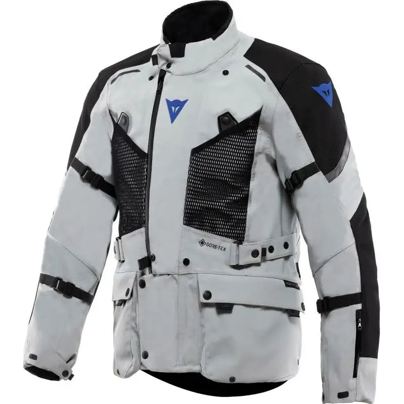 Chamarra Dainese Super Expedition Gore-Tex Light Grey/Blue