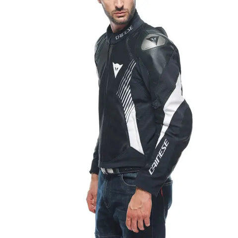 Chamarra Dainese Super Rider 2 Absoluteshell™ Black/White