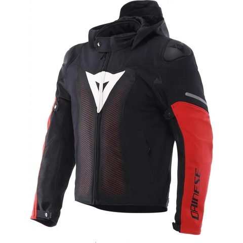 Chamarra Dainese Super Sprint Air Black/White/Red