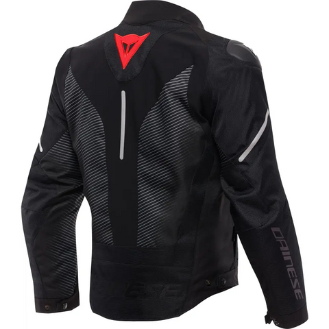 Chamarra Dainese Super Sprint D-Dry Black/Black/Red Lava