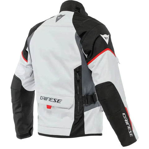 Chamarra Dainese Tempest 3 D-Dry Glacier-Gray/Black/Lava-Red