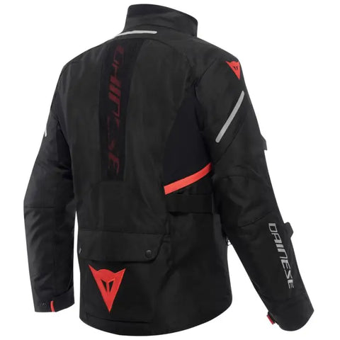 Chamarra Dainese Tempest 4 D-Dry Black/Black/Red