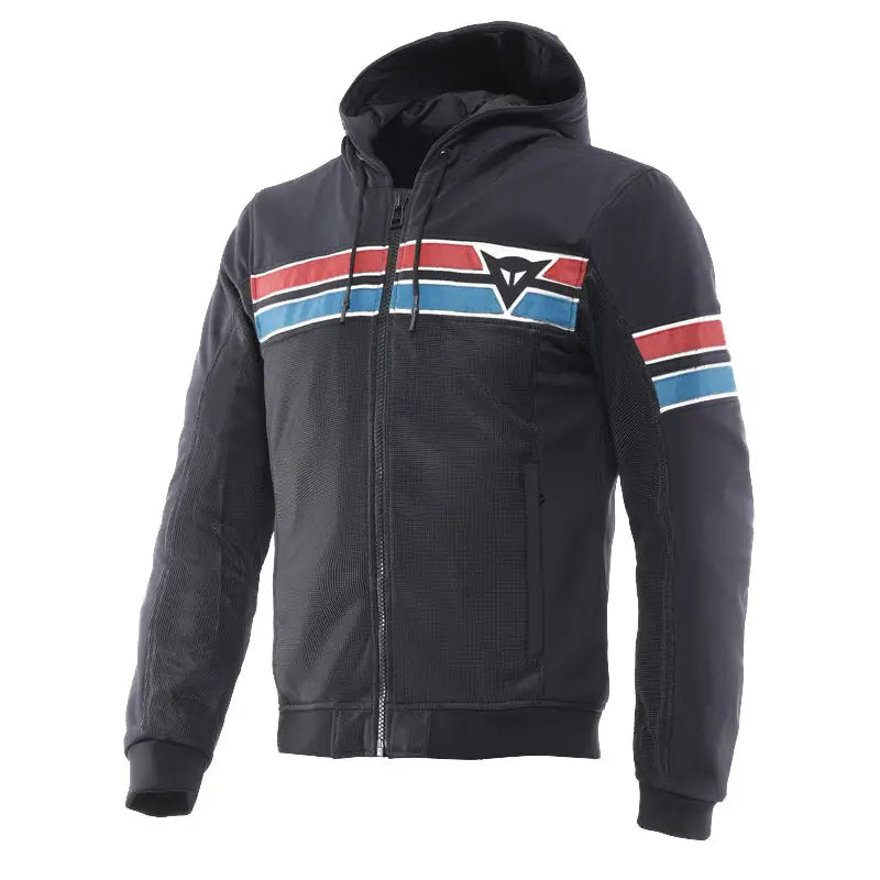Chamarra Dainese Vintedge Air Black/Blue/Red