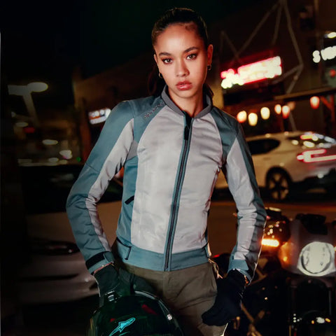 Chamarra de Mujer Alpinestars Eloise V2 Air Sage/Dark Gray