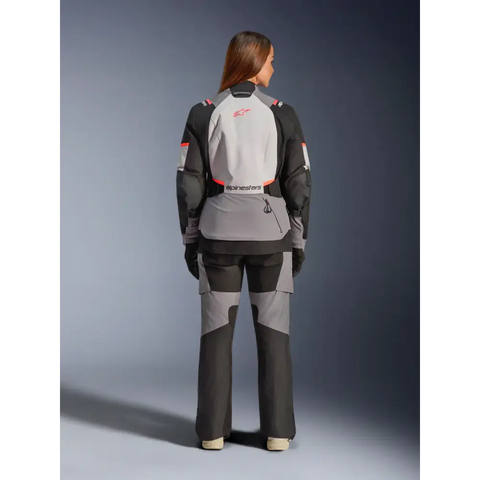 Chamarra de Mujer Alpinestars Stella Andes V4 Drystar® Dark Gray/Ice Gray/Black/Coral Fluo