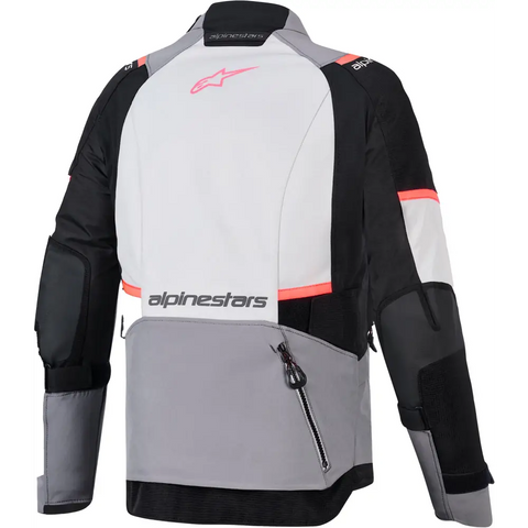 Chamarra de Mujer Alpinestars Stella Andes V4 Drystar® Dark Gray/Ice Gray/Black/Coral Fluo